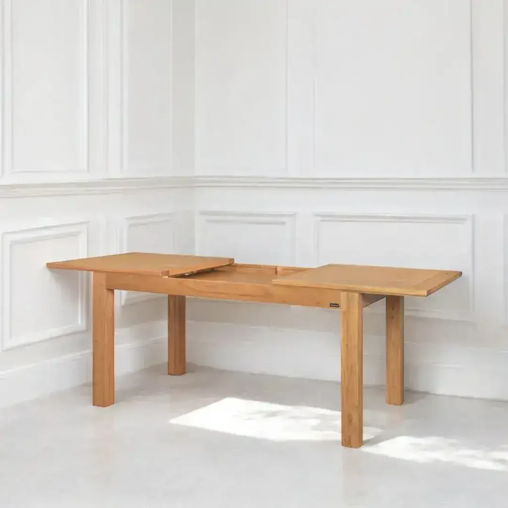 Mesa comedor madera Paraíso extensible 1,55 Zoe - SILVINA C 1
