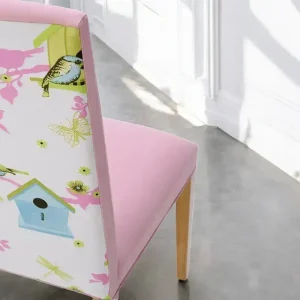 Silla comedor tapizada vestida Marisa - SILVINA C 4