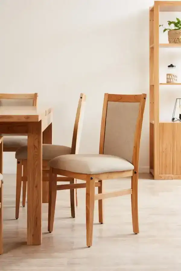 Silla tapizada comedor madera Paraíso Lucia - SILVINA C 2