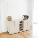 Bahiut Moderno 4 Puertas Melamina 1,60 Gohan