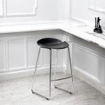 Banqueta alta desayunador sin respaldo Theo