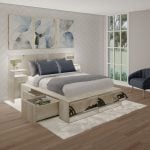 Cama 2 plazas cajones funcional 1,60 pro Ada