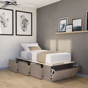 Cama una plaza cajones funcional pro Ada 12 (10)