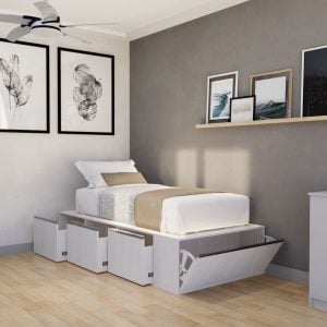 Cama una plaza cajones funcional pro Ada 12 (15)