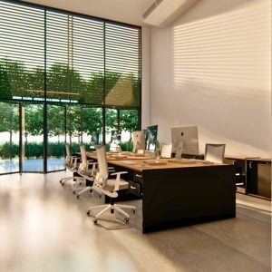 Escritorio Moderno PC Melamina 2 cajones Kia - SILVINA C 1 (5)