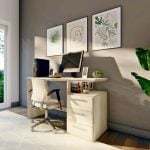 Escritorio PC oficina Moderno Melamina 3 cajones Elo