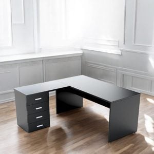 Escritorio esquinero L Moderno cajones Gina - SILVINA C 15