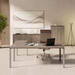 Escritorio pc Moderno esquinero L Vento