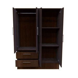 Placard Melamina 4 puertas Moderno 1,20 Joe - SILVINA C (3)