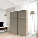 Placard Melamina 4 puertas corredizas baulera Gema