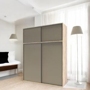 Placard Melamina 4 puertas corredizas baulera Gema - SILVINA C (5)