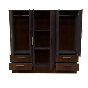 Placard Melamina 6 puertas Moderno 1,80 Joe - SILVINA C (3)