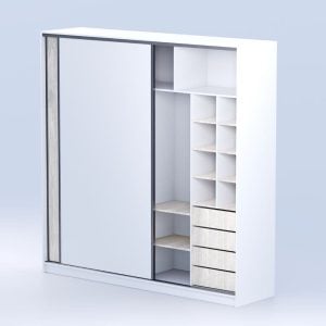 Placard Moderno puertas corredizas Hak - SILVINA C (2)