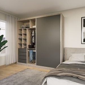 Placard Moderno puertas corredizas Hak - SILVINA C (3)