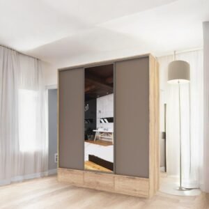 Placard Ropero espejo 3 puertas corredizas Gema - SILVINA C (5)