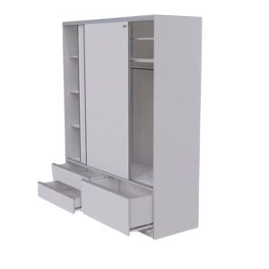 Placard puertas corredizas Melamina zapatero 2,20 Lens - SILVINA C (4)