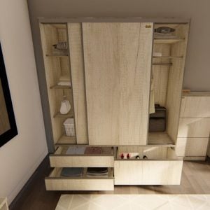 Placard ropero puertas corredizas zapatero 1,40 Lens - SILVINA C (9)