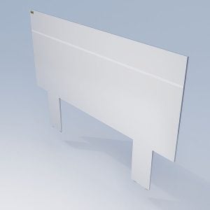 Respaldo cama Moderno Melamina 2 plazas Drag - SILVINA C (4)