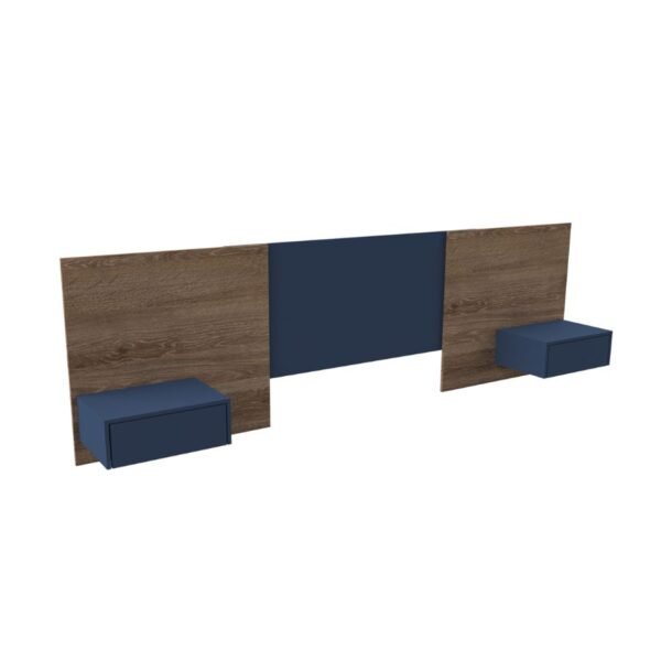 Respaldo cama flotante con mesas luz extensible Noc - SILVINA C (4)
