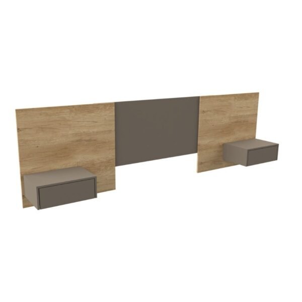 Respaldo cama flotante con mesas luz extensible Noc - SILVINA C (5)