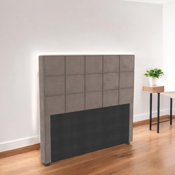 Respaldo cama sommier tapizado 1,40 Neds - SILVINA C