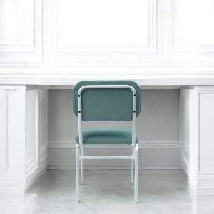 Silla oficina escritorio tapizada Moderna Bell - SILVINA C 4