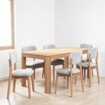 Mesa comedor Moderna madera Grandis Nacar