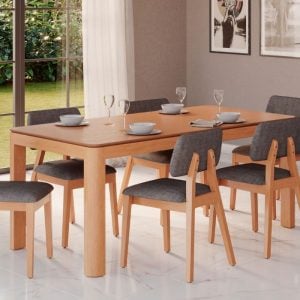 Mesa comedor Moderna madera Grandis Nacar - SILVINA C (5)