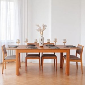 Mesa comedor extensible madera Grandis Nacar - SILVINA C (1)