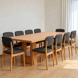 Mesa comedor madera Grandis Moderna Brook - SILVINA C 1211