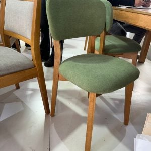 Silla Nórdica comedor tapizada madera Cindy - SILVINA C