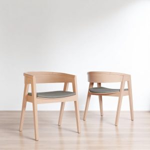 Silla comedor madera diseño Moderna Krom - SILVINA C (2)