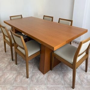 Silla comedor madera tapizada Nórdica Mou - SILVINA C 121
