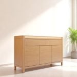 Bahiut vajillero Moderno madera led Grand