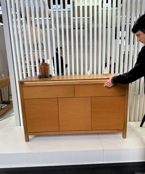 Bahiut vajillero Moderno madera led Grand - SILVINA C 53