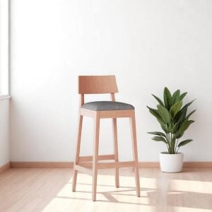 Banqueta alta desayunador madera Mou - SILVINA C (1)