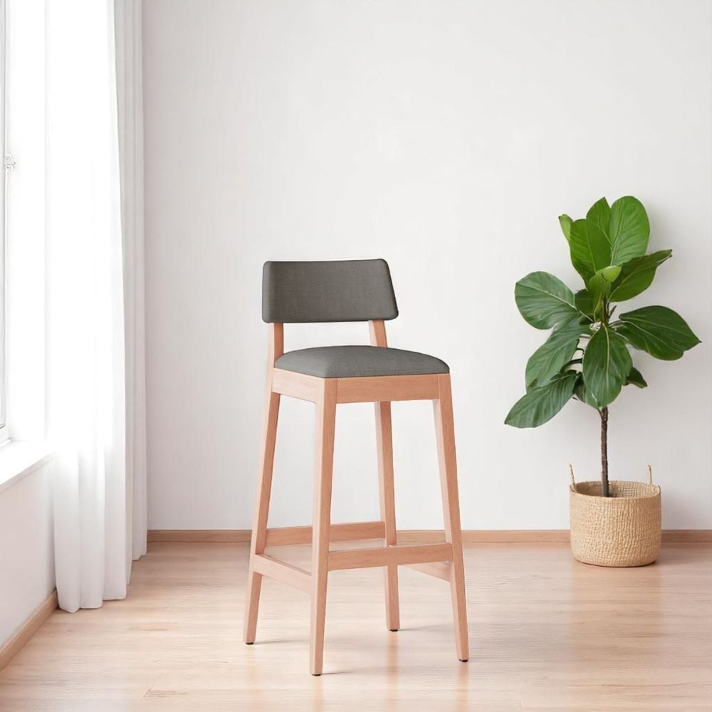 Banqueta alta desayunador madera Mou - SILVINA C (2) Banqueta alta desayunador madera Mou - SILVINA C (2)