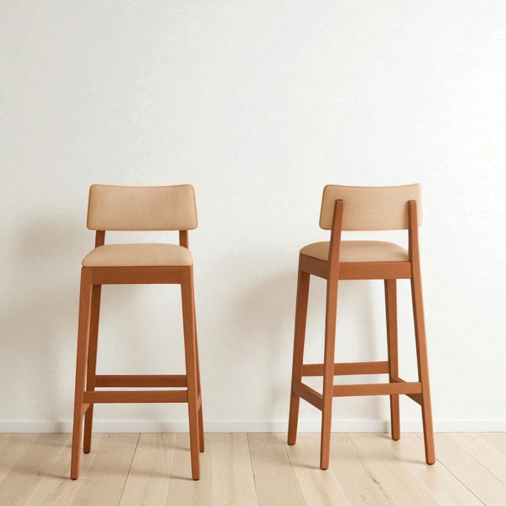 Banqueta alta desayunador madera Mou - SILVINA C 231 Banqueta alta desayunador madera Mou - SILVINA C 231