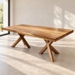 Mesa comedor madera Petiribí macizo Mardel
