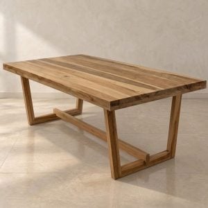 Mesa comedor madera Petiribí macizo Nápoles - SILVINA C 315
