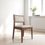 Silla comedor madera tapizada Nórdica Mou