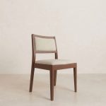 Silla comedor madera tapizada Nórdica Mou