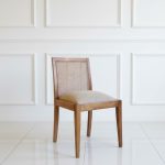 Silla madera Nórdica esterilla baja Morty