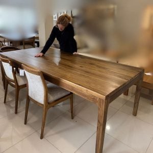 Mesa comedor madera maciza Rústica Indonesia - SILVINA C 12