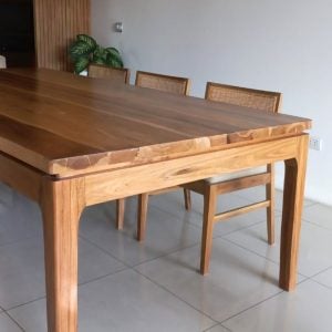 Mesa comedor madera maciza Rústica Indonesia - SILVINA C 24