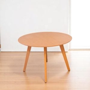 Mesa redonda comedor madera Grandis Maca - SILVINA C 231