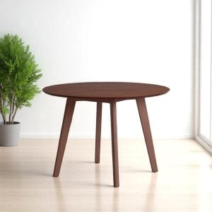 Mesa redonda comedor madera Grandis Maca - SILVINA C 432