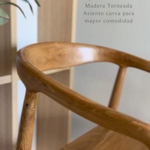 Silla comedor madera Nórdica Bali circle - SILVINA C (4)