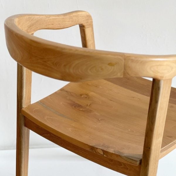 Silla madera comedor Nórdica curvo Bali - SILVINA C (1)