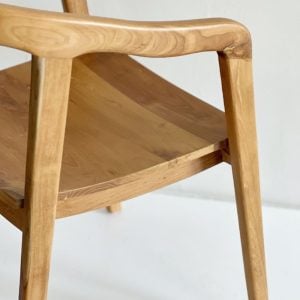 Silla madera comedor Nórdica curvo Bali - SILVINA C (3)